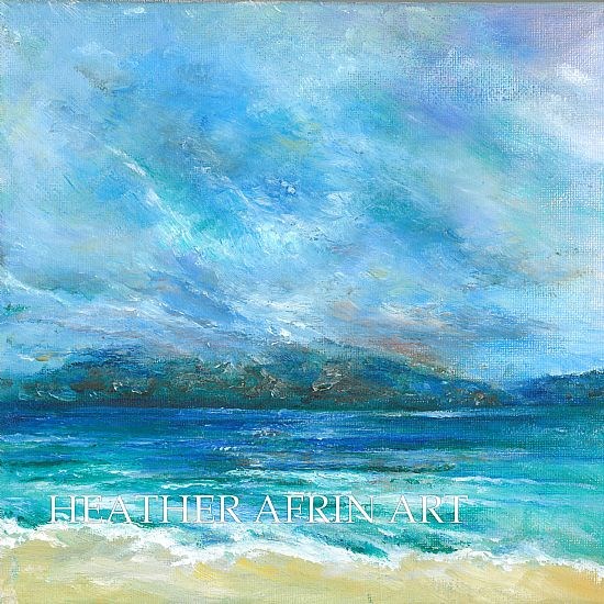 Pabbay from Reef