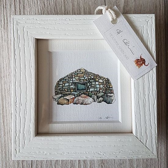 Framed Mangersta Bothy