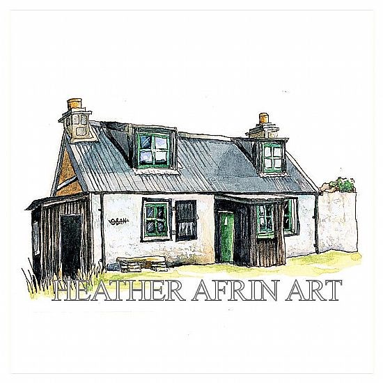 Framed Oban Bothy