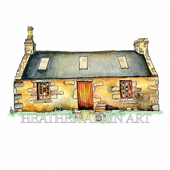 Framed Peanmeanach Bothy
