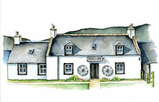 Dores Inn, Lochness shore