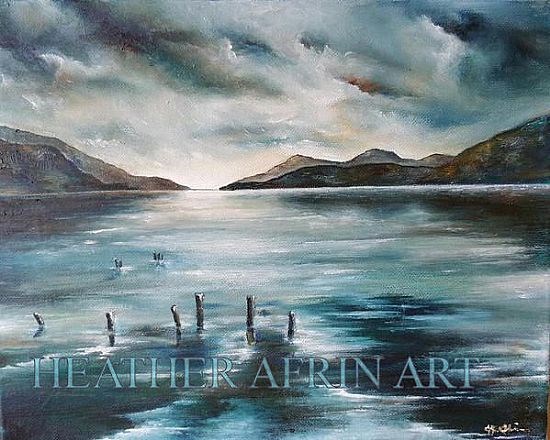 Loch Ness brooding