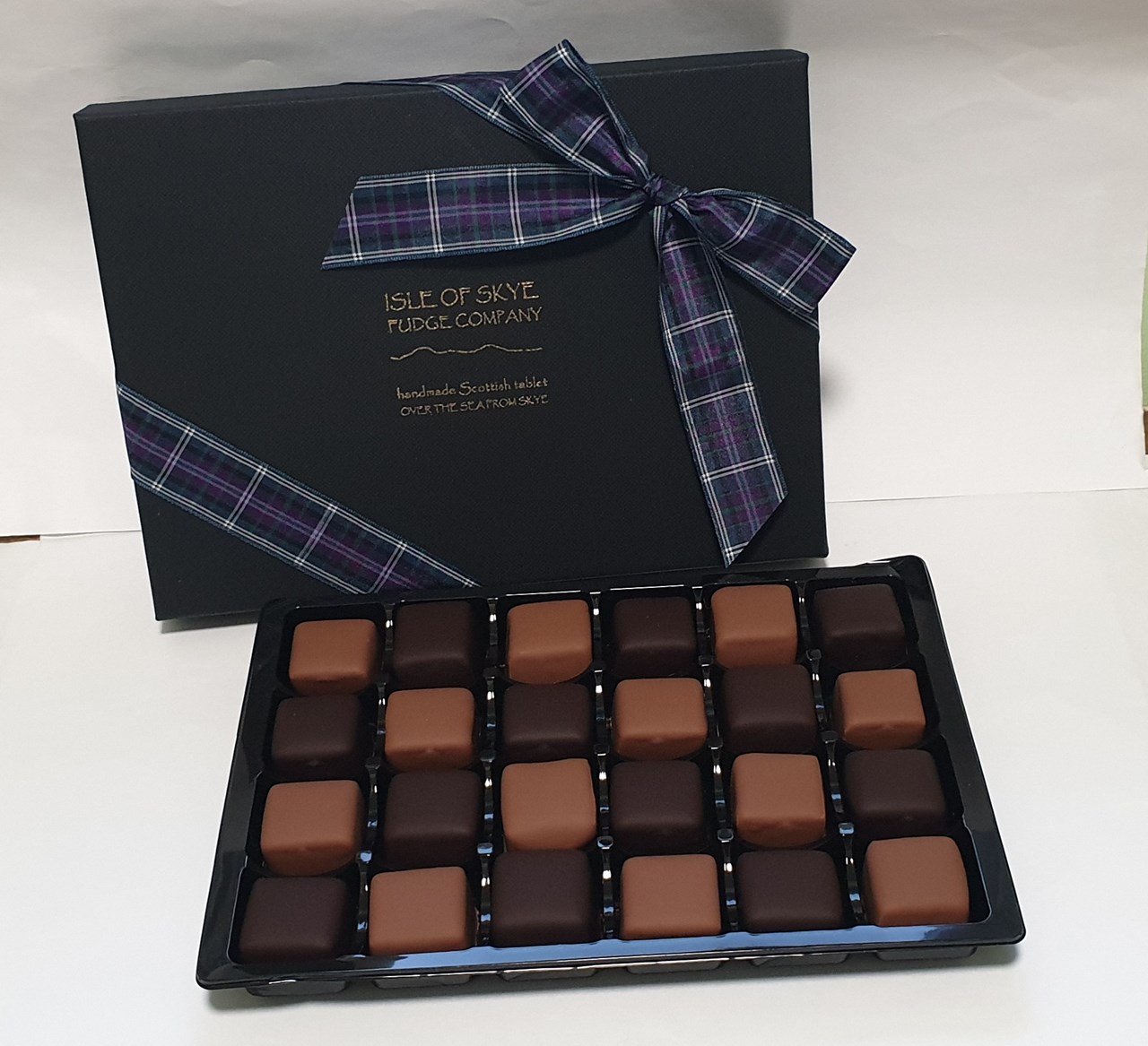 24 chocolate coated peppermint squares