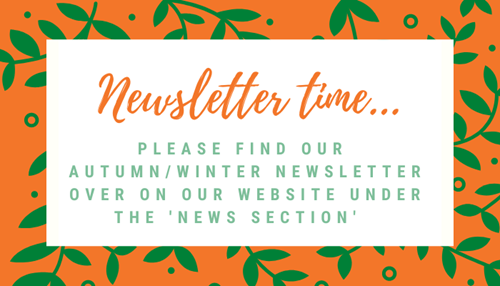 Autumn/Winter 2022 Newsletter...