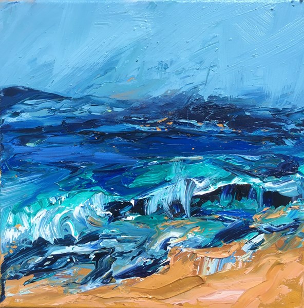 Green Tide 43x43cm, available