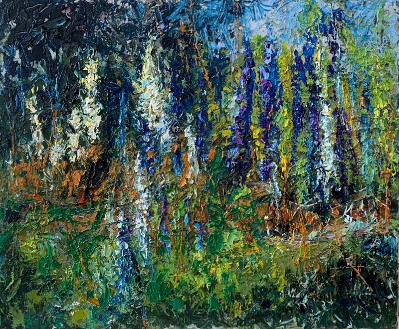 Rewilding, Highland Garden 74 x 64 cm