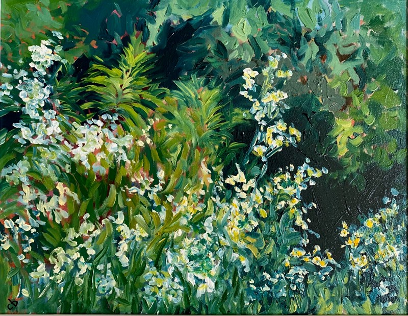 Viridian 60x50cm £350, available