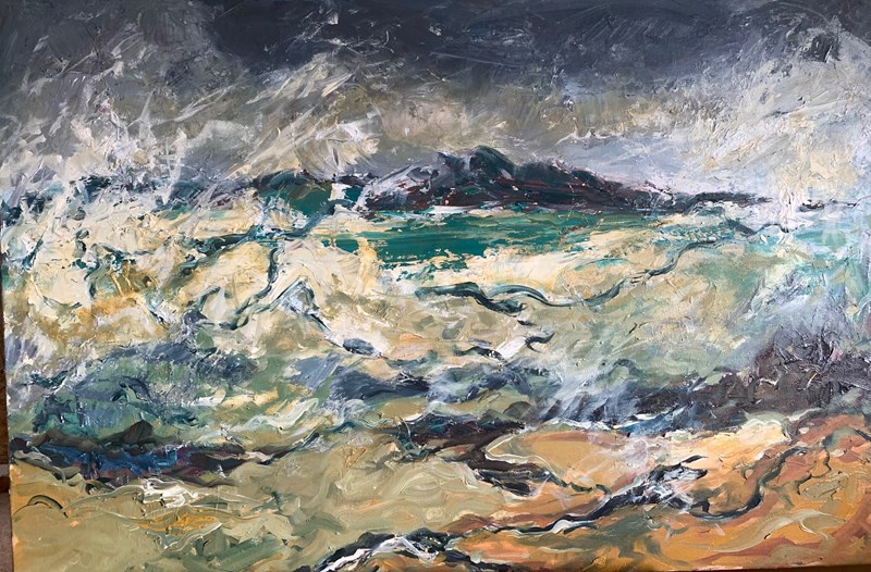 Seaspray 105x75cm, £850 available
