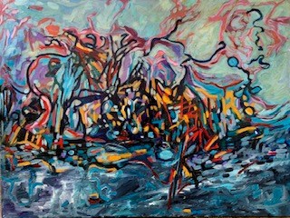 Hebrides, 127 x 97 cm,available £1200