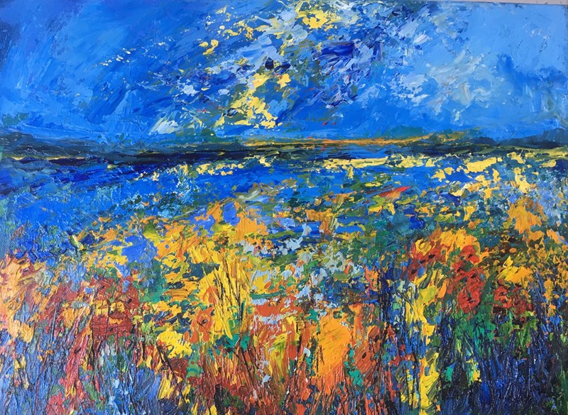 Dappled Sunlight 61x46cm, £100 SOLD