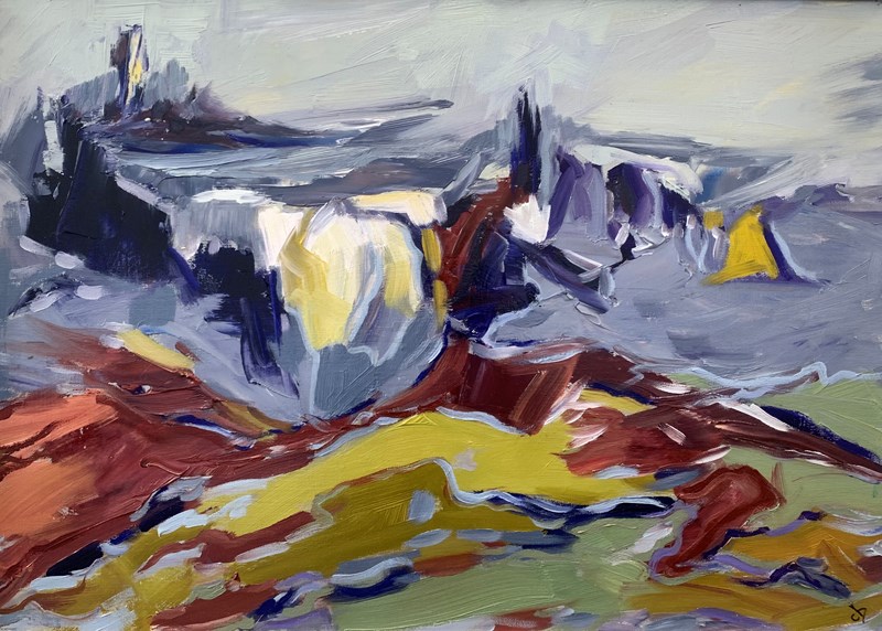 Spirit of Storr, Isle of Skye, 70x50cm, see it at The Old Bakery Carrbridge
