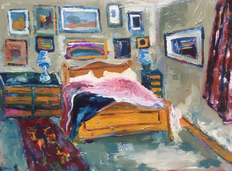 My unmade bed, lockdown