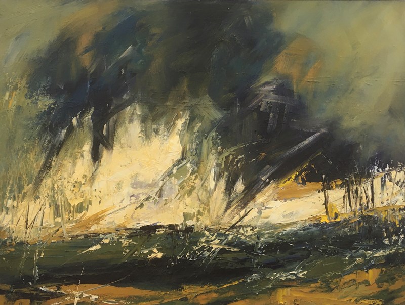 Sudden April Cloud 85x65cm, available