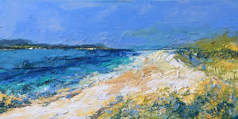 Coral Beach, Isle of Skye 120x60cm. available £750