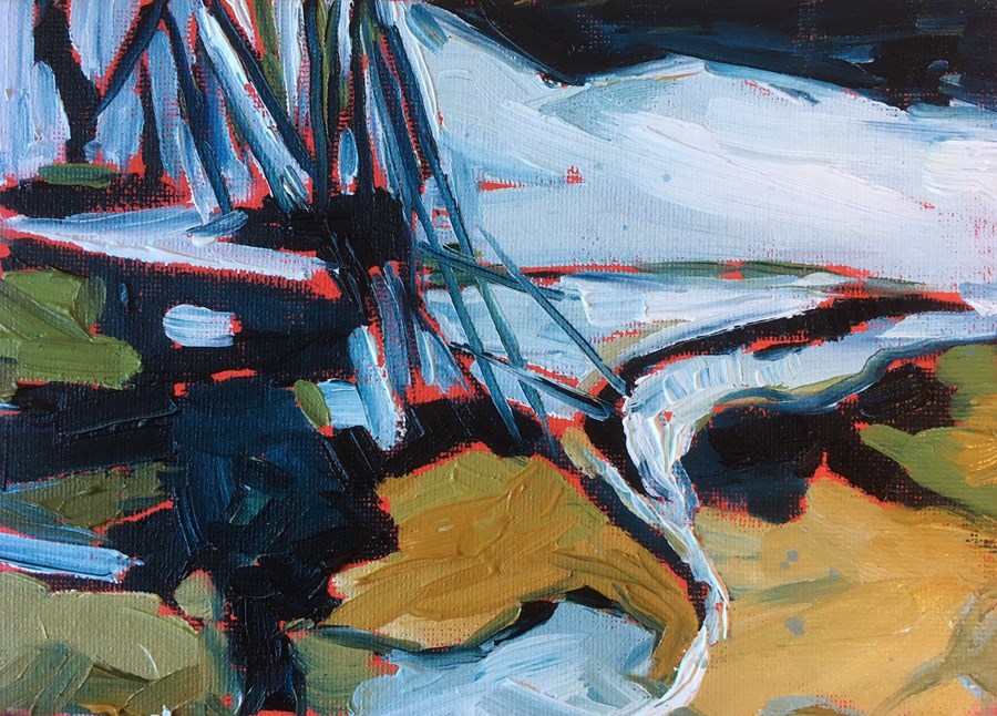 Icy River 28x22 cm 