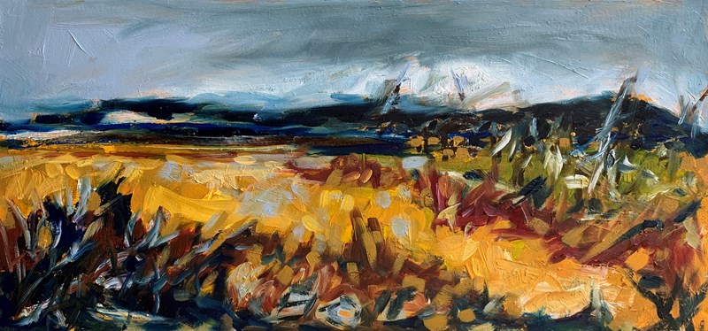 The Cloudy Days of Autumn 60x28 cm SOLD