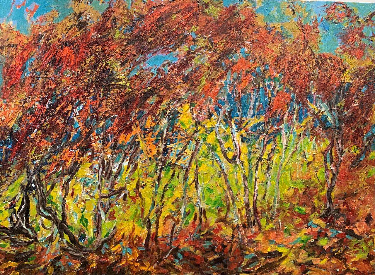 Autumn 120x 90 cm. New painting, available