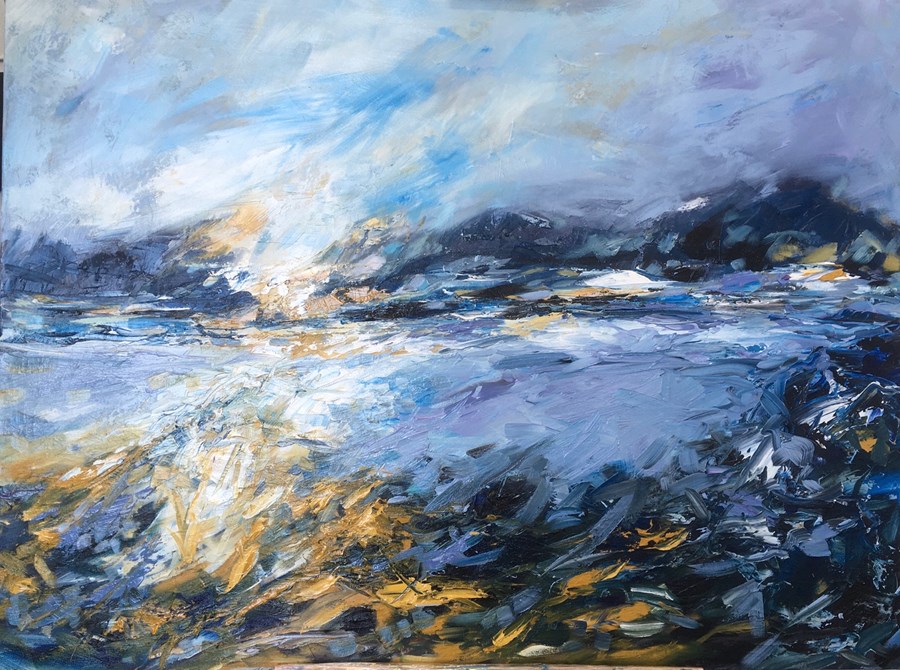 Breaking Sun 120x90cm SOLD