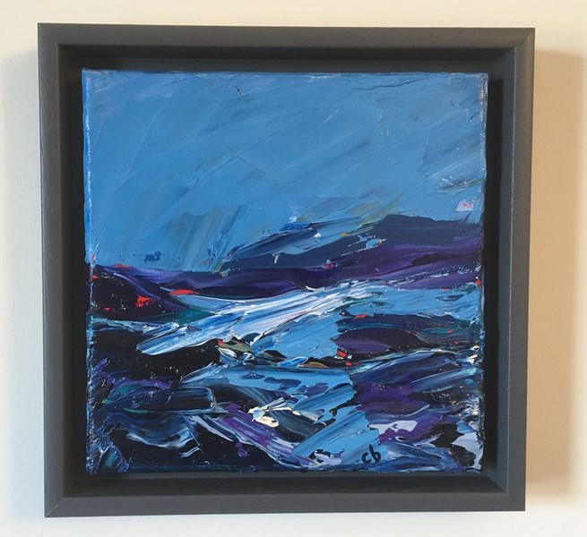 Wind and Wave 24x24cm, Beallach Gallery