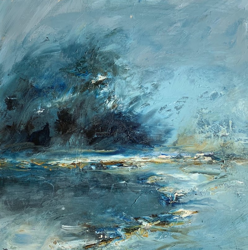 Sudden Cloud 65 x 65cm, see it at Carrbridge Kitchen, £650