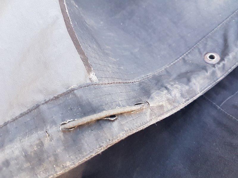 Arc’teryx Alpha SL Pant - ankle fabric damage