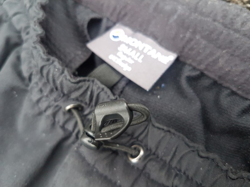 Montane Alpine Stretch Pants - waist detail