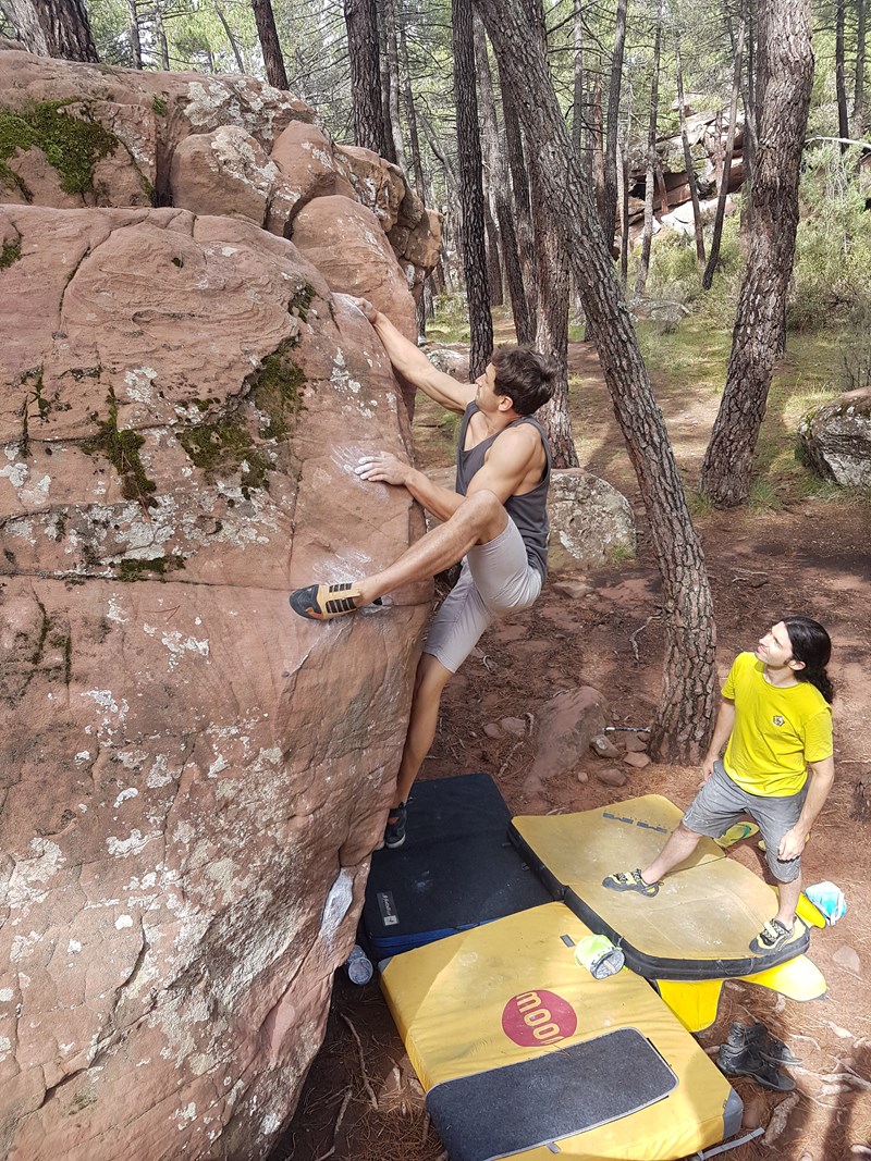 Using the DMM Highball in Albarracin
