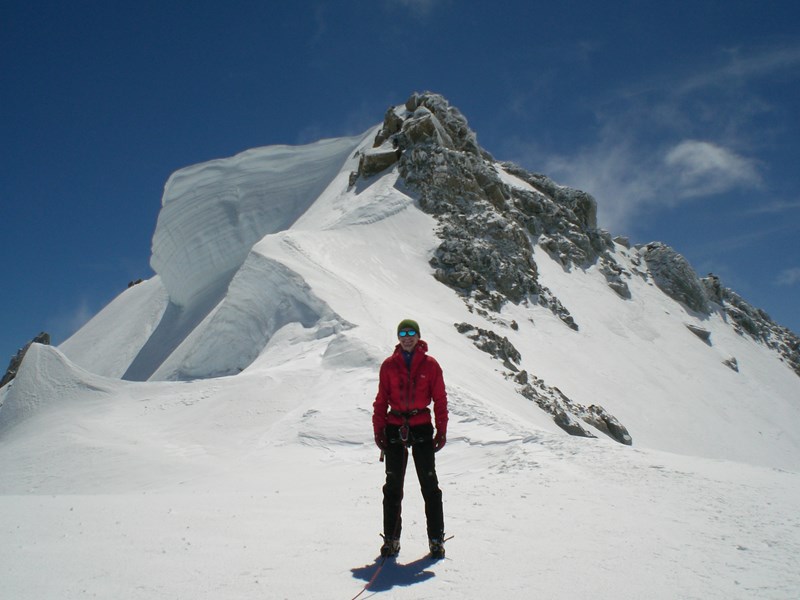 Using the Rab Momentum Jacket on Mont Blanc du Tacul