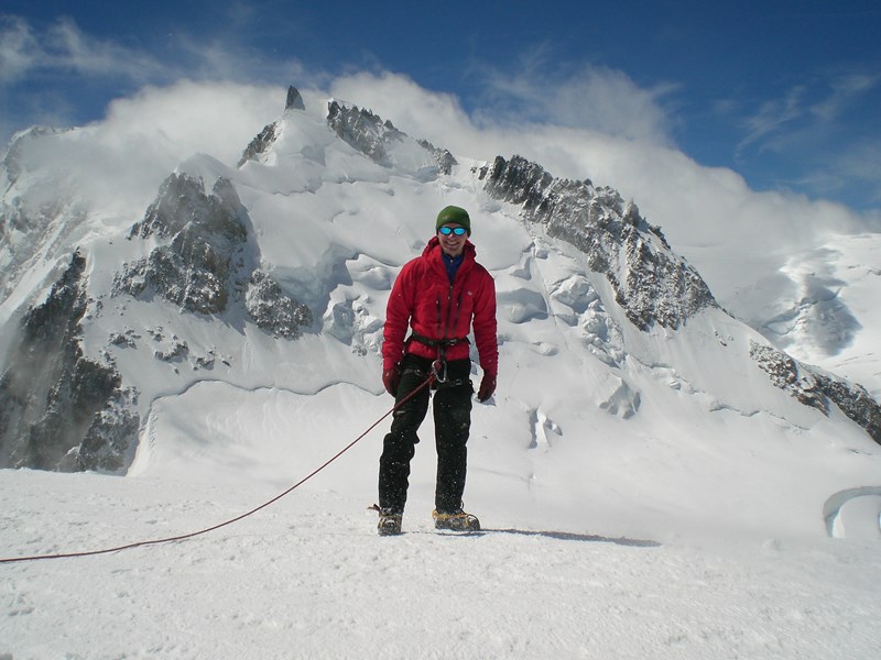 Using the Rab Momentum Jacket on Mont Blanc