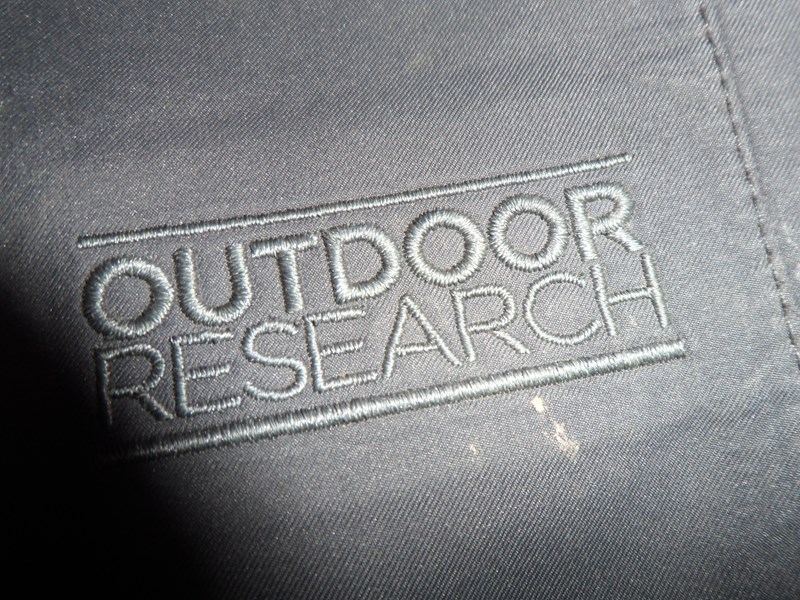 Outdoor Research Alibi Pants - fabric and logo