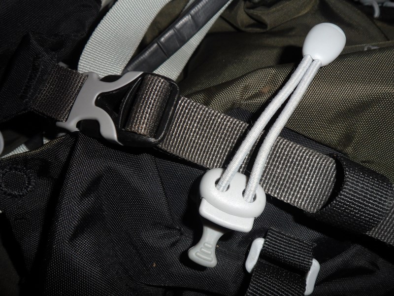 Osprey Mutant 38 - ice axe attachment and buckle