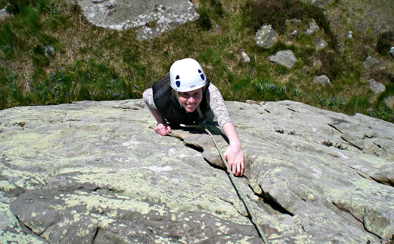 Outdoor climbing taster (6 hour session) in Northumberland