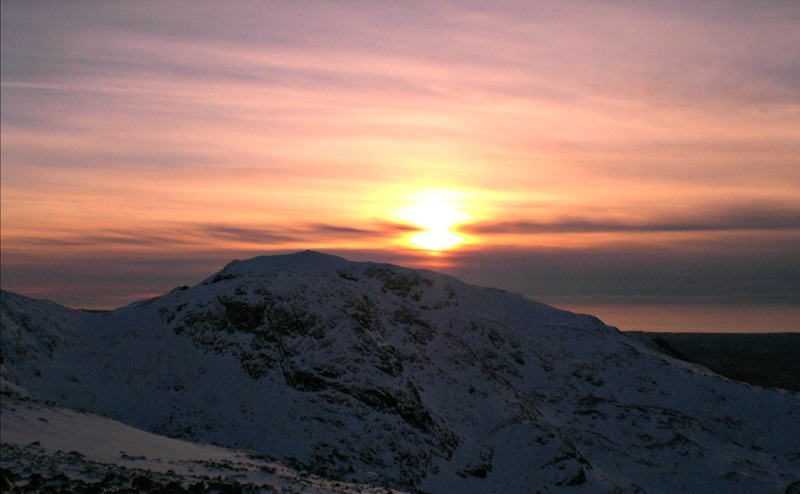Guided winter Scafell Pike summit (1 day)