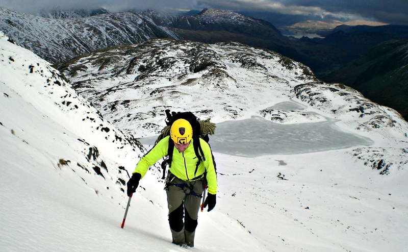 Winter walking essential skills in the Lake District (3 day course)