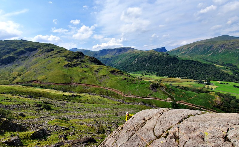 Guided classic Lake District scrambles (1 day course)
