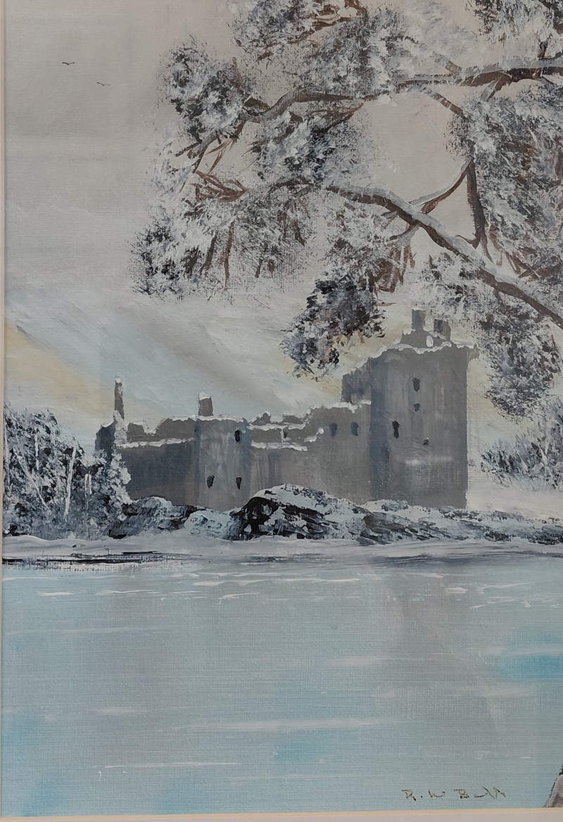 Kilchurn Castle Winter