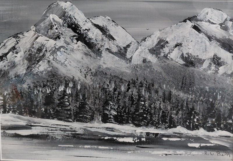 Winter Black and White