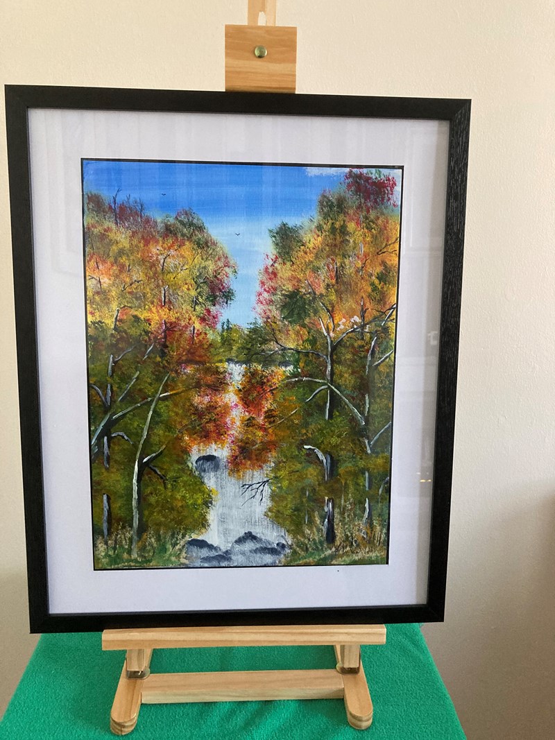 Autumn Waterfall