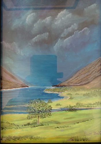 Oil Pastel painting