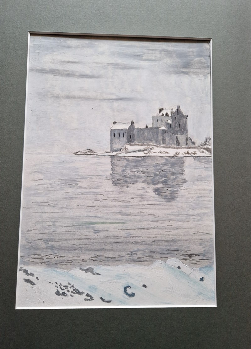 Eilan Donan Castle Winter